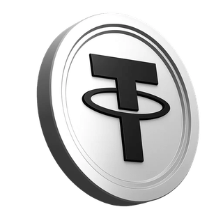 Visuel du jeton Tether USDT sur la plateforme, section Information